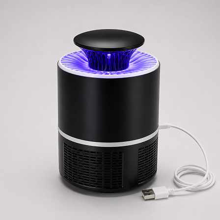 Lampa UV na Komary i Muchy – Spokojny Sen Bez Chemii i Nieprzyjemnych Zapachów